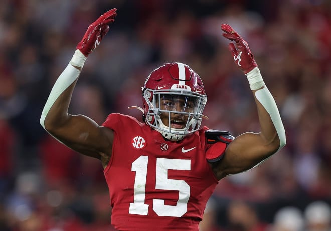 Alabama Crimson Tide outside linebacker Dallas Turner. Photo | Getty Images 