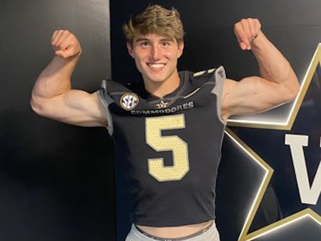 Three-star linebacker Aidan Vaughan announced his commitment to Wisconsin on Monday. 