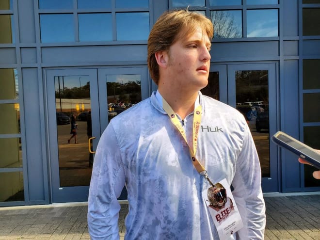 FSU OL commit Jake Slaughter insists he's still very solid with the Seminoles.