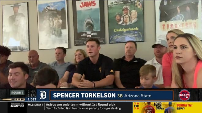 Inside Spencer Torkelson's draft night, his claim “Pressure is a privilege”  - ASUDevils