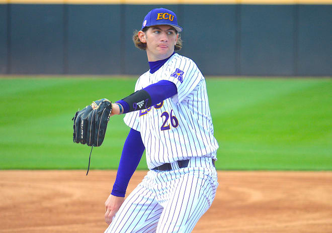 Gavin Williams and East Carolina grab a game one victory over Tulane to open weekend play.