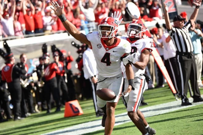 Nolan Smith had an exceptional game in Georgia's win over Florida. (Radi Nabulsi/UGASports.com))