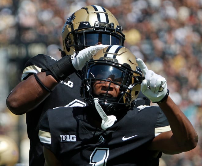 Men's Black Purdue Boilermakers Football Jersey