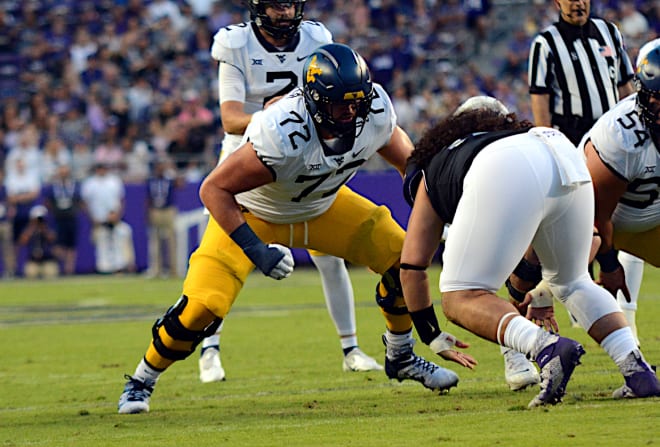 The West Virginia Mountaineers football team ran for 229 yards against TCU.