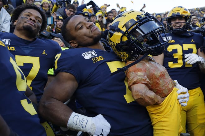 Michigan Wolverines football aims to keep the Paul Bunyan Trophy in Ann Arbor