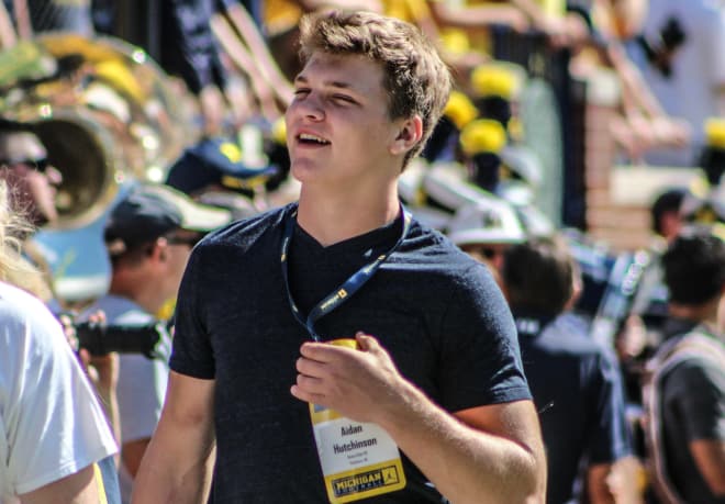 Dearborn (Mich.) Divine Child four-star defensive end Aidan Hutchinson is already great friends with several of Michigan's commits.
