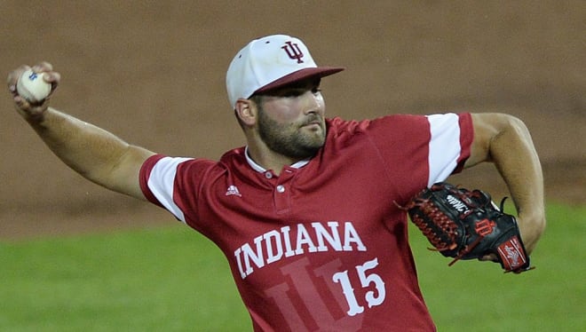 IU junior pitcher Pauly Milto recorded his shortest start of the season Friday evening, as he was credited with the loss to Iowa.
