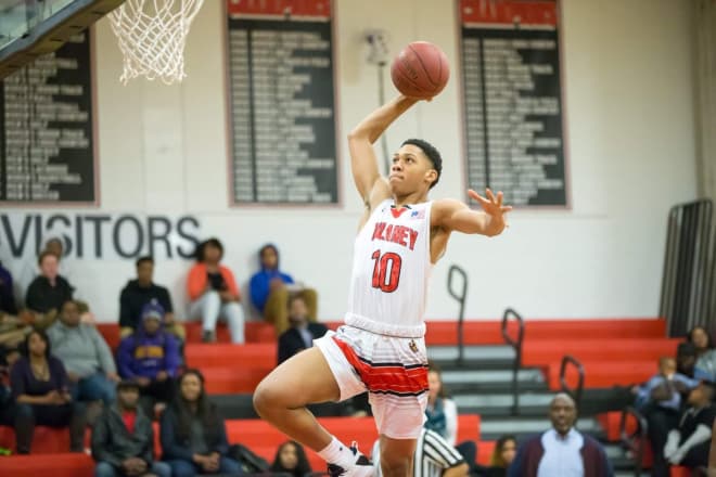 Dulaney (MD) High School Junior Che Evans in action during a game last season