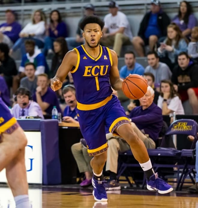 East Carolina fell to 1-2 on the season after a 68-62 loss to Appalachian State Tuesday night in Boone.