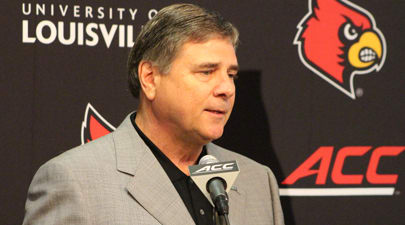 Louisville athletic director Tom Jurich has not been talking to USC. 