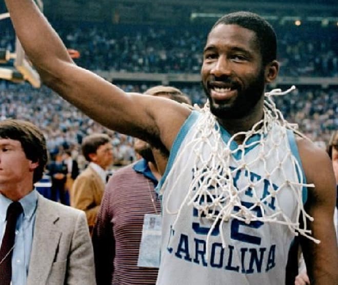James Worthy's place in Carolina history was firmly cemented during his 1982 run to the NCAA TOurnament MOP.