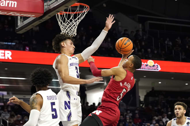 Bryce McGowens set the Nebraska freshman scoring record, but it wasn't nearly enough to keep up with Northwestern in another lopsided defeat.