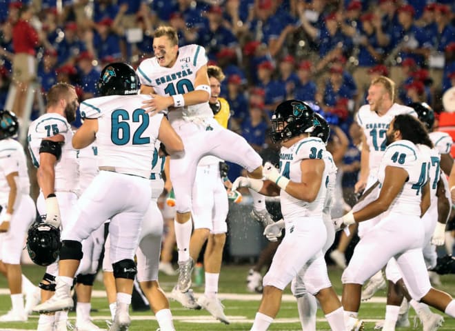Coastal Carolina players felt they could win the game after the first half - USA Today