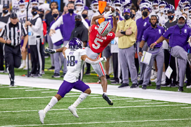 Ohio State wide receiver Garrett Wilson (Getty Images)