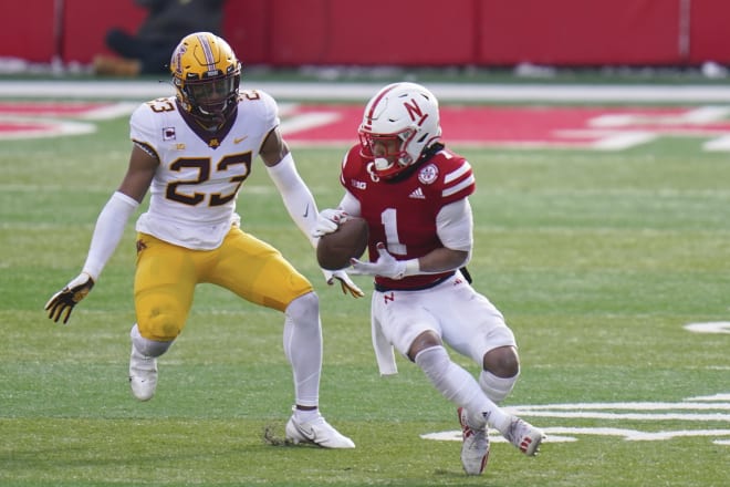 Nebraska wide receiver Wan'Dale Robinson has entered the NCAA transfer portal. 