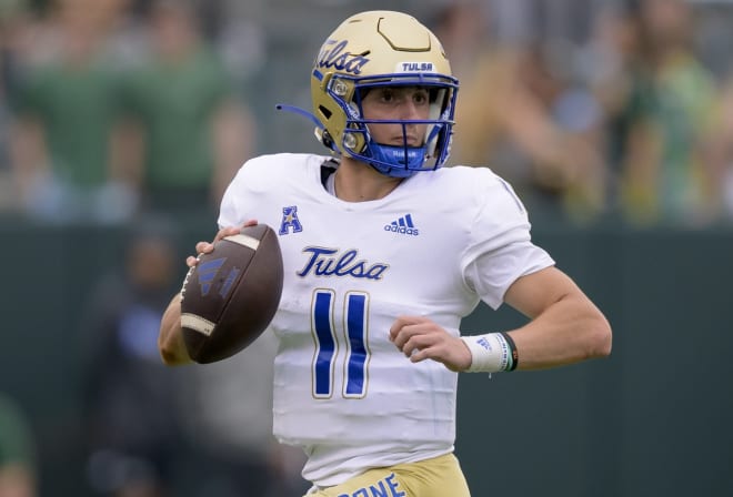 Kirk Francis was Tulsa's starting QB at the end of last season.