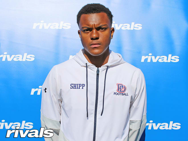 Charlotte (N.C.) Providence Day junior wide receiver Jordan Shipp will be attending Alpha Wolf on Friday.