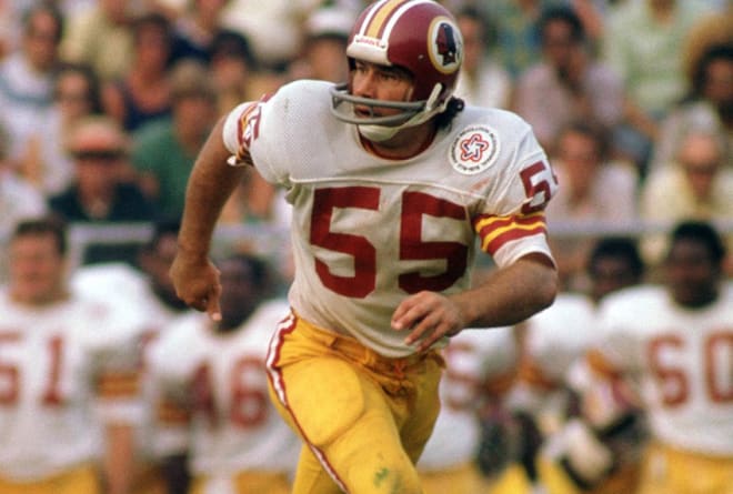 Hanburger with the Redskins.