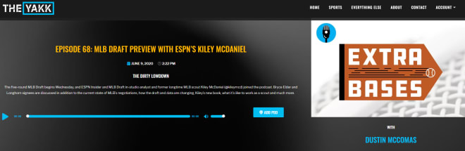 Check out our FREE podcast with ESPN Insider Kiley McDaniel