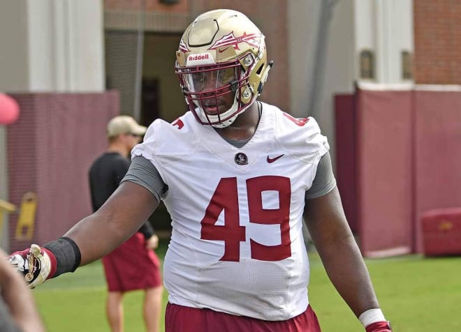 Cedric Wood survived a life-threatening injury and is now a part of the Seminoles' defenisve line rotation. 