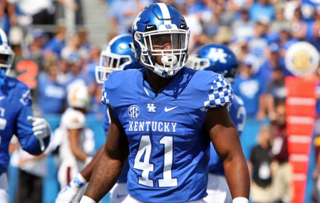 Kentucky's Josh Allen honored for performance on and off the field.