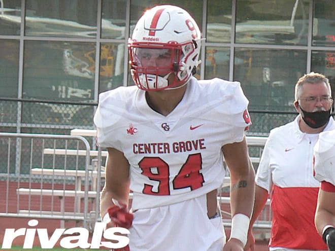 Minnesota DE commit Austin Booker helped lead Center Grove to the win