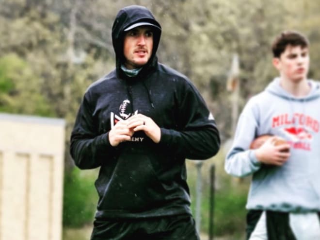 Mike McCarthy has been working with Austin Burton at M2 QB Academy in Massachusetts.