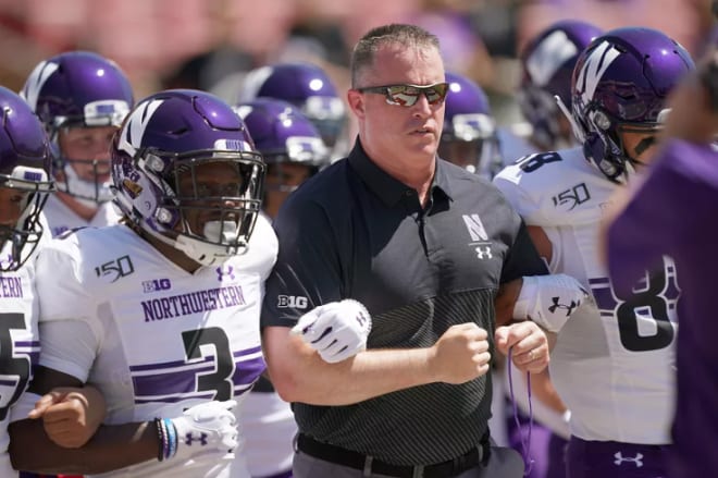 Northwestern is 4-0 this season under Pat Fitzgerald.