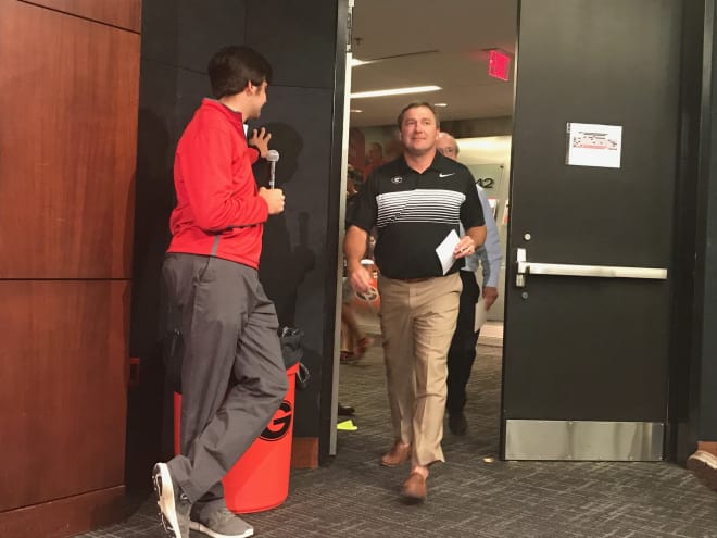 Kirby Smart had a lot on his mind during Monday's preseason press conference.