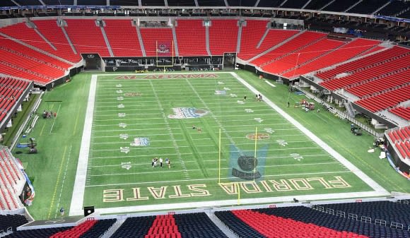 Section 201 at Mercedes-Benz Stadium 