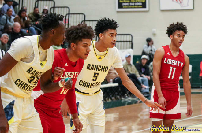 Three-star guard Rodney Brown (5) committed to Cal on two separate occasions and remains locked in with the Bears through the coaching change.