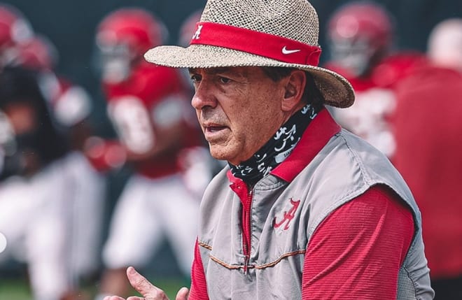 Nick Saban | UA Athletics Photo 