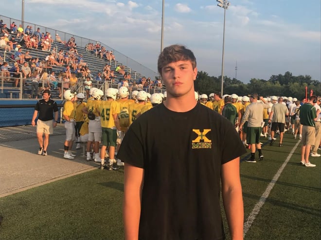 Sophomore guard Evan Neal didn't dress for Saint X's opener but the 6-foot-3 offensive guard will be on full display next Friday against DeSales. 