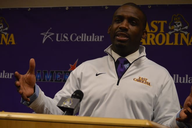 ECU head coach Scottie Montgomery continues to work at the task of developing a total program.