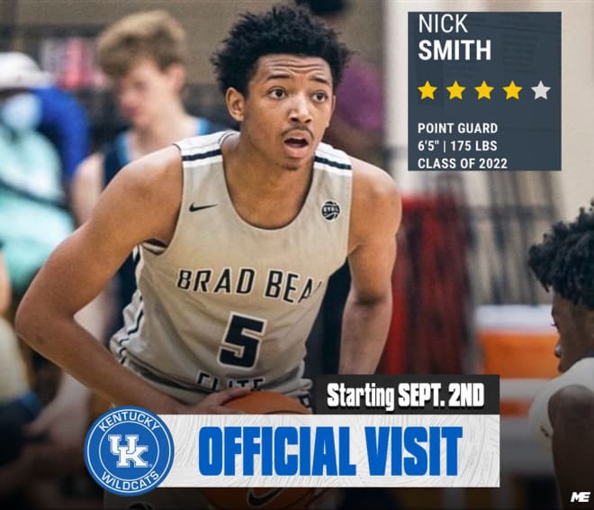 Nick Smith will take an official visit to Kentucky on September 2nd  (Courtesy of Moore Edits)