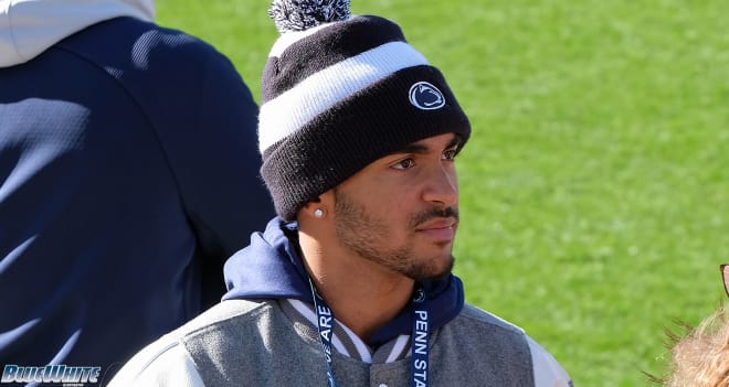 Saunders attended Penn State's game against Indiana in November. 