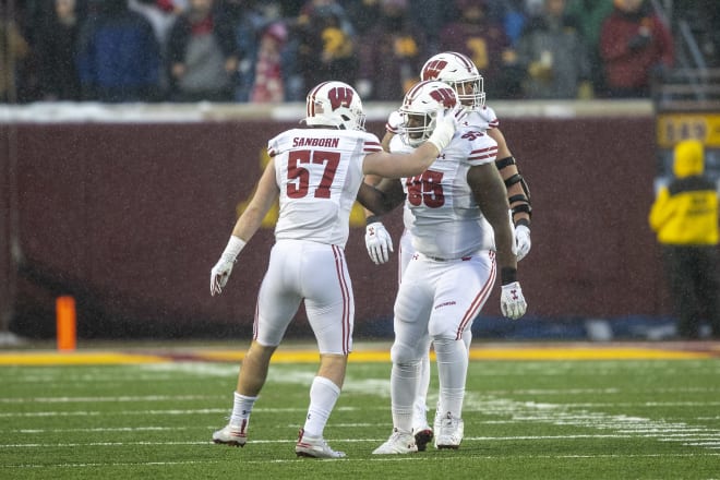 Wisconsin Badgers football junior linebacker Jack Sanborn landed on the Bednarik Award watch list and the Butkus Award watch list this preseason.