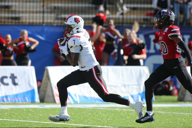 Corey Rucker played big for the Red Wolves in the Camellia Bowl loss.