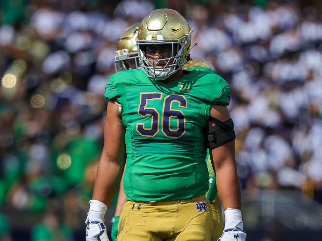 Notre Dame nose tackle Howard Cross III will return for a sixth season.