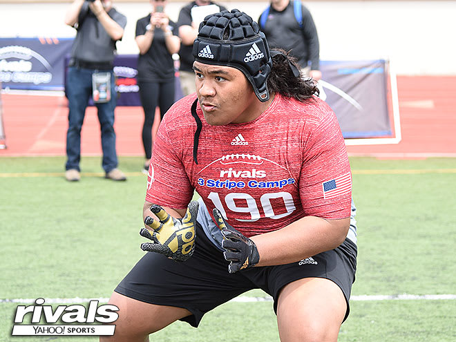 Rivals100 OL Penei Sewell playing through pain