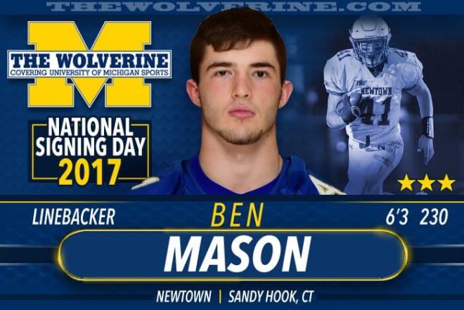 Despite being somewhat overlooked by the major recruiting services, Mason was Connecticut’s Gatorade Player of the Year as a senior. 