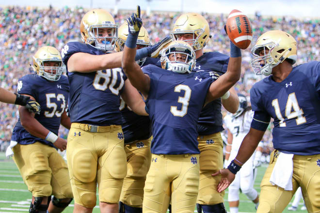 Irish wide receiver Torii Hunter will not play vs Nevada