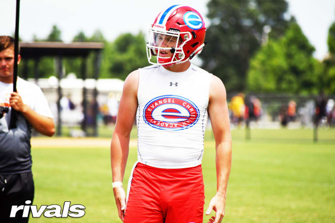 2020 dual-threat quarterback Blake Shapen (Shreveport, La.) took his USC official visit last weekend.