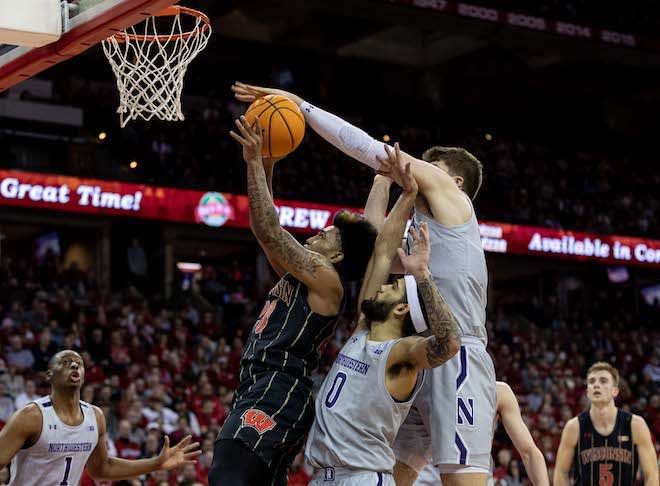 Wisconsin lost on Sunday to Northwestern. 