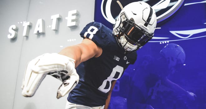 WR Ian Stewart was impressed following his first trip to Penn State