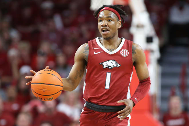 JD Notae was a third-team All-American for Arkansas in 2021-22.