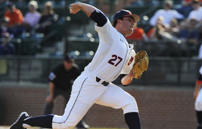 Camp returns for his senior season as one of Auburn's top pitchers.