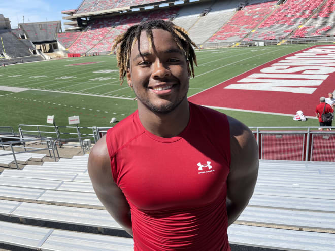 Darryl Peterson is expected to be one of Wisconsin's top outside linebackers this fall. 