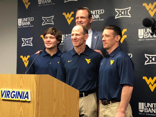 Port (left) and Moore (right) are excited to start at West Virginia. 