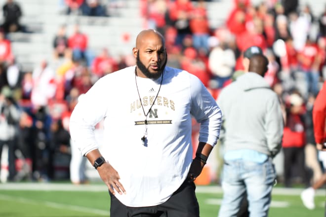 Offensive line coach Greg Austin. 